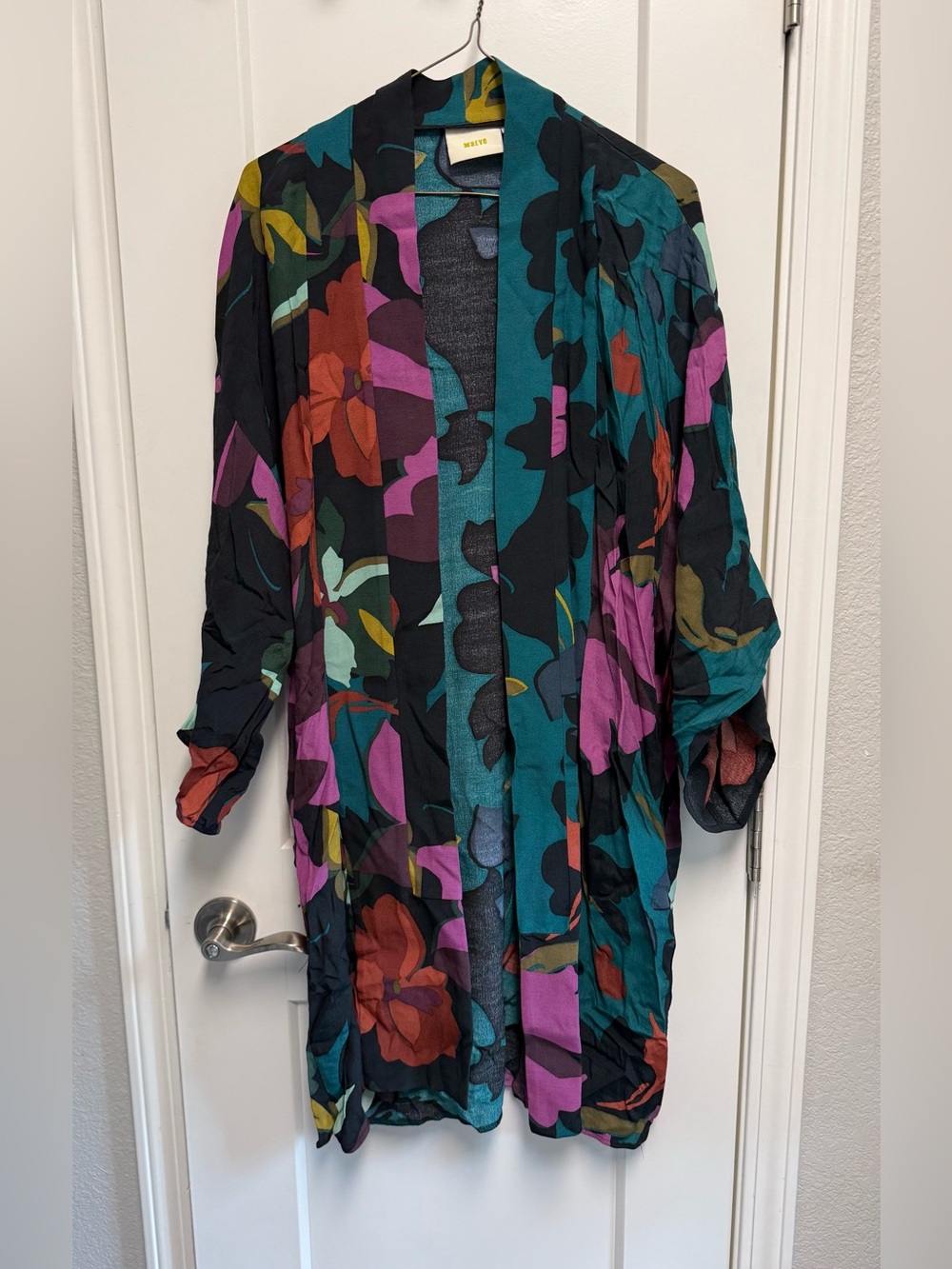 Anthropologie Maeve Floral Multicolor Women's Kimono